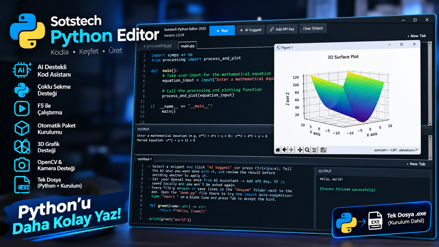 Sotstech Python Editor cover image